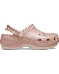 Crocs™ - | damen | classic platform glitter | clogs | | 34 - Lyst