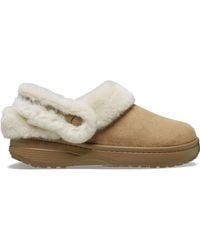 Crocs™ - Classic Unfurgettable Vegan Suede Clog - Lyst