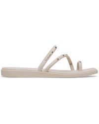 Crocs™ - Miami Toe Loop Studded Sandal - Lyst