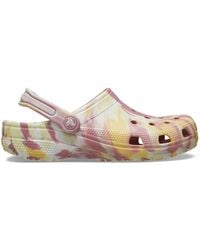Crocs™ - Classic Marbled Clog; Daylily Multi - Lyst