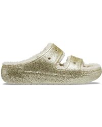Crocs™ - Classic Cozzzy Glitter Ii Sandal - Lyst