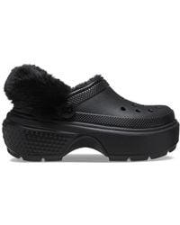 Crocs™ - | unisex | stomp lined | clogs | schwarz | 33 - Lyst