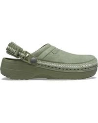 Crocs™ - Crafted Vegan Suede Stitch Clog - Lyst