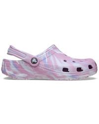 Crocs™ - Classic Marbled Clog; Hydrangea Multi - Lyst