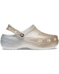 Crocs™ Classic Platform Glitter Clog 