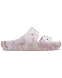 Crocs™ - Classic Marbled Sandal V2; Quartz Multi - Lyst
