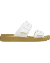 Crocs™ - | damen | brooklyn buckle low low | sandalen | neutrals | 36 - Lyst
