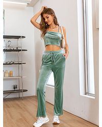 Rhinestone Pants for Women - Up to 80 