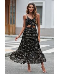 Spaghetti Strap Polka Dot Dress For Women Up To 80 Off Lyst spaghetti-strap-polka-dot-dress-for-women-up-to-80-off-lyst