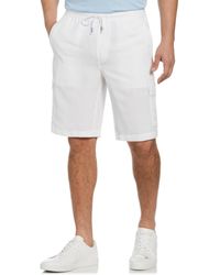 Mens Clothing Shorts Cargo shorts Only & Sons Cotton Waffle Cargo Shorts in White for Men 