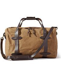 Filson Medium Rugged Twill Duffle Tan - Natural