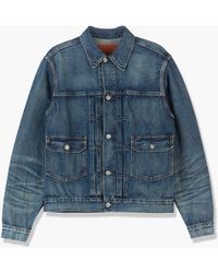 RRL Selvedge Denim Engineer Jacket in 