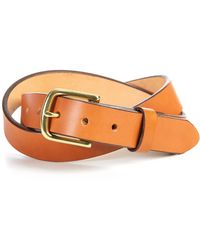 Tanner Goods Classic Belt Saddle Tan/brass - Orange