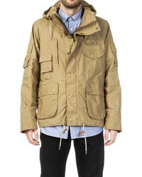 Barbour Cotton X Engineered Garments Thompson Jacket Olive in Green for Men  - Save 38% - Lyst