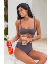 CUPSHE - Verandert Paarse Bikini Set - Lyst