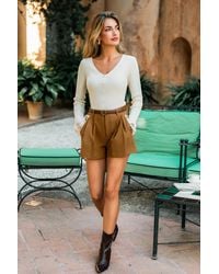 CUPSHE - Nette Korte Broek - Lyst