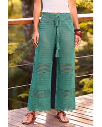 CUPSHE - Cult-Aanhang Groene Cover-Up Broek - Lyst