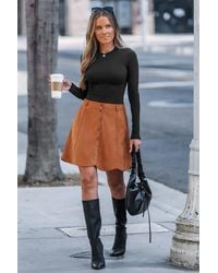 CUPSHE - In De Breeze Minirok - Lyst