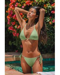 CUPSHE - Garden Glow Groene Bikini Set - Lyst