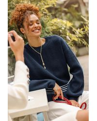CUPSHE - Suéter Azul Go Off Script - Lyst