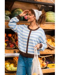 CUPSHE - Gestreept Vest Voor Ontspanning - Lyst