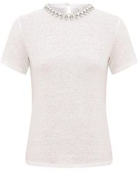 Zimmermann - Embellished Tee - Lyst
