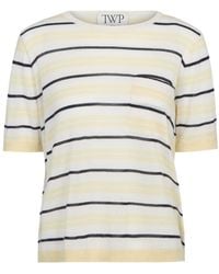 Twp - Striped Short Sleeve Tee - Lyst