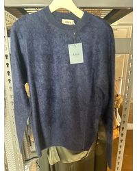 Altea - Knitted Cashmere Crew Neck - Lyst