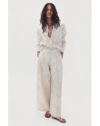 Lanhtropy - Culotte Brocade Pants - Lyst