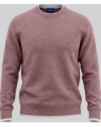 Harden - Double Collar Crew - Lyst