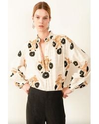 Alix Of Bohemia - Poet Triple Bloom Blouse (Final Sale) - Lyst