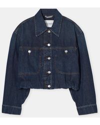 Closed - Folded Hem Jacket - Lyst