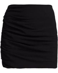 The Sei - Ruched Mini Skirt (Final Sale) - Lyst