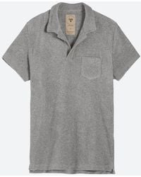 Oas - Solid Terry Polo - Lyst