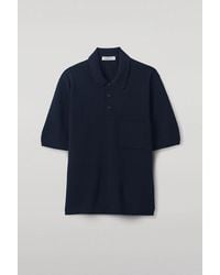 Johnstons of Elgin - Ss Wool Knitted Sweater With Collar - Lyst