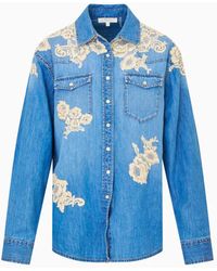LoveShackFancy - Kelith Shirt - Lyst