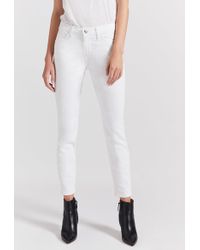 Current/Elliott The Stiletto Jean - White