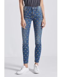 Current/Elliott The Ankle Skinny Stiletto Jean - Blue