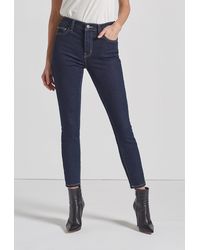 Current/Elliott The High Waist Stiletto Jean - Blue