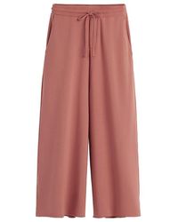 Cuyana French Terry Wide-leg Cropped Pant - Multicolor