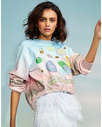 Cynthia Rowley Out Of This World Sweatshirt - Multicolor