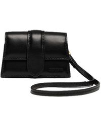 Jacquemus - Le Porte Bambino Black In Leather - Lyst