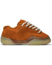 ERL - Vamps Sneakers Natural Suede - Lyst