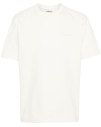 Autry - Logo T-shirt Cream In Cotton - Lyst