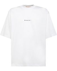 Marni - T-shirts And Polos White - Lyst