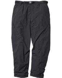 Snow Peak - 2 Layers Octa Pants Black In Polyester - Lyst