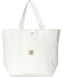 Carhartt - Logo Tote Bag Wax In Canvas - Lyst