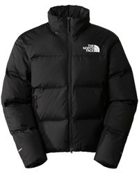 The North Face - Giacca nuptse nero in poliestere - Lyst
