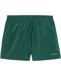 Carhartt - Tobes Swimsuit Short Men Green In Polyester - Lyst