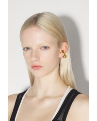 Jean Paul Gaultier - The Gold-tone Piercing Earring Golden In Brass - Lyst